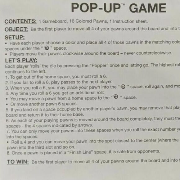 Trolls World Tour Pop-Up Game - Picture 3 of 3